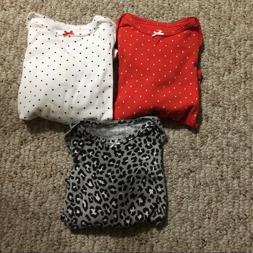 Lot of 3 Carter’s 9 months bodysuits - Picture 2 of 6